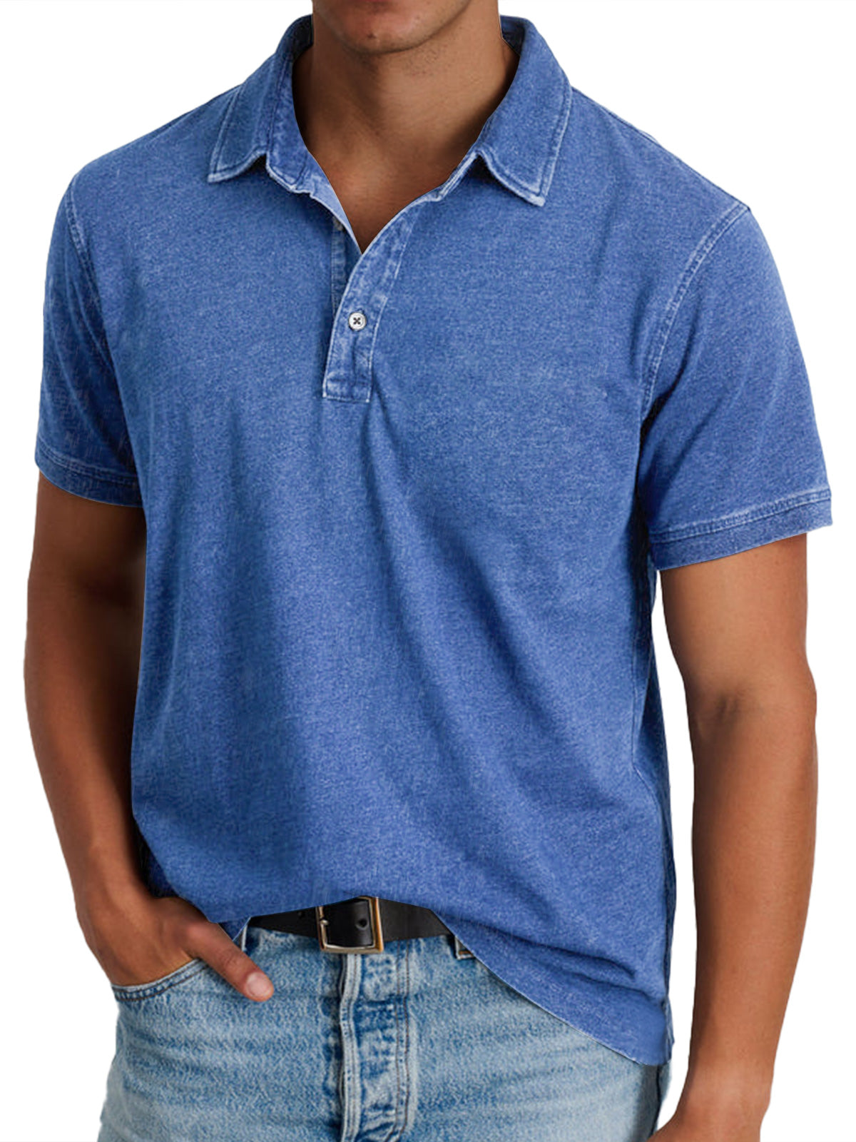 Poloshirt mit Kragen