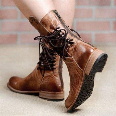 Lässiges Winteroutfit mit Stiefeletten