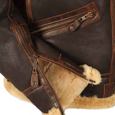 Warme Pilotenjacke