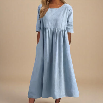 Kleid aus luftiger Baumwolle
