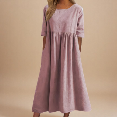 Kleid aus luftiger Baumwolle