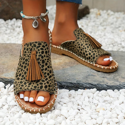 Flache, bequeme Orthopädische Sandalen