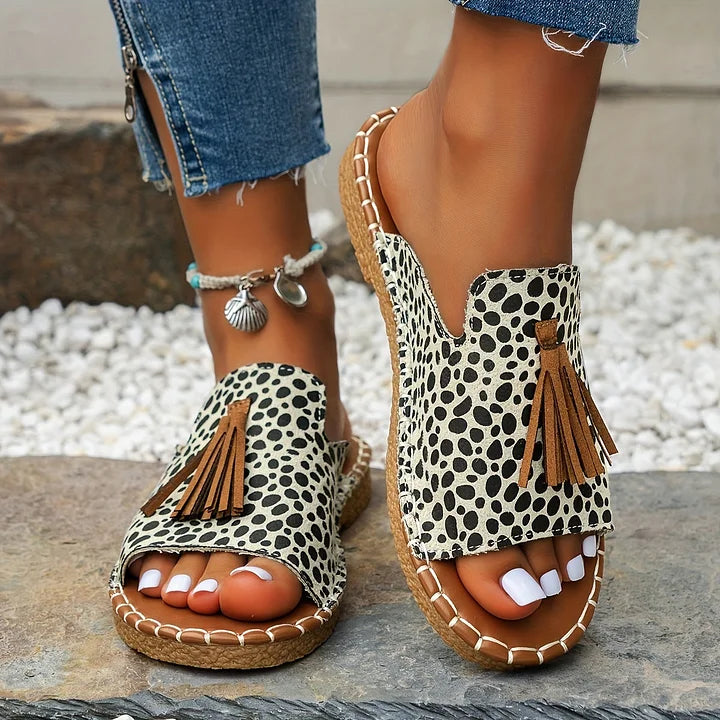 Flache, bequeme Orthopädische Sandalen