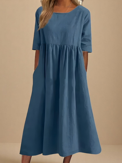 Kleid aus luftiger Baumwolle
