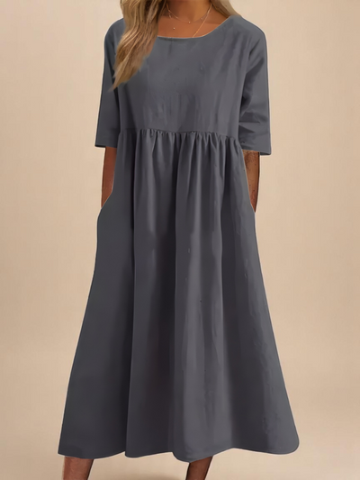 Kleid aus luftiger Baumwolle