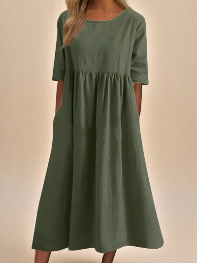 Kleid aus luftiger Baumwolle