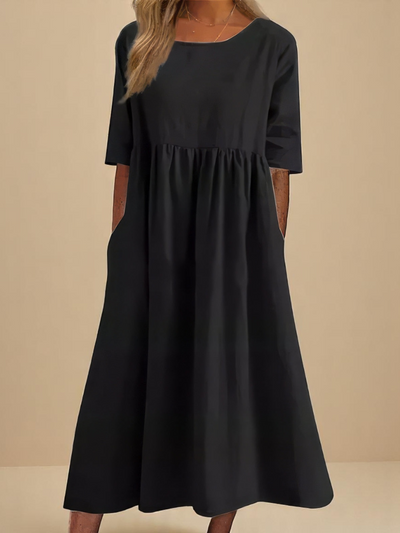 Kleid aus luftiger Baumwolle