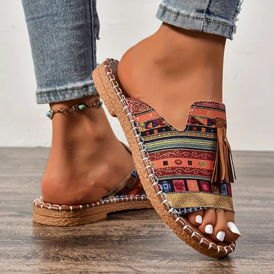Flache, bequeme Orthopädische Sandalen