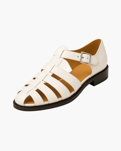 Geschlossene Sandale mit Riemchen