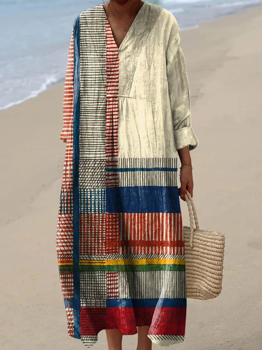 Geometrisches Kleid