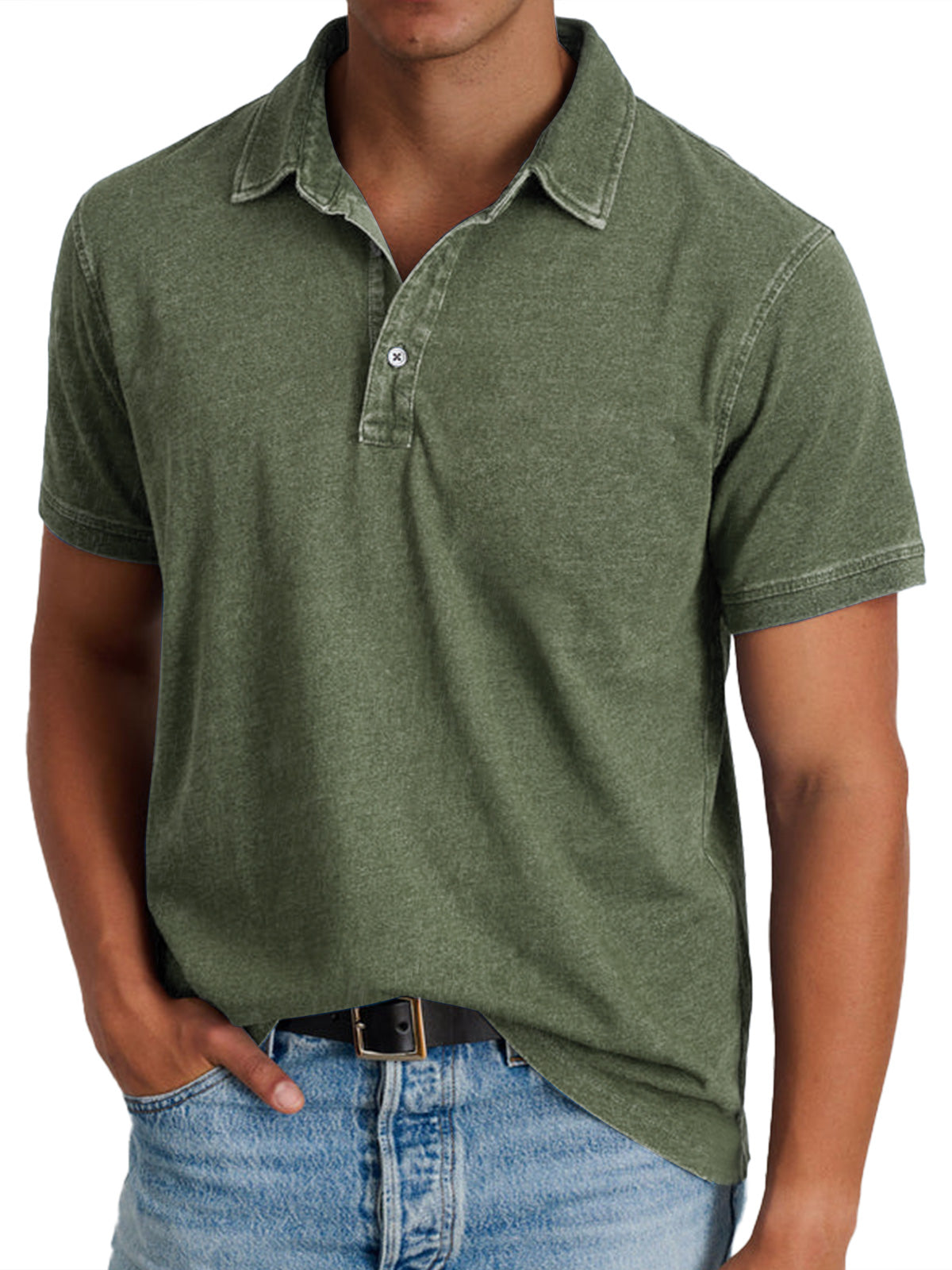 Poloshirt mit Kragen