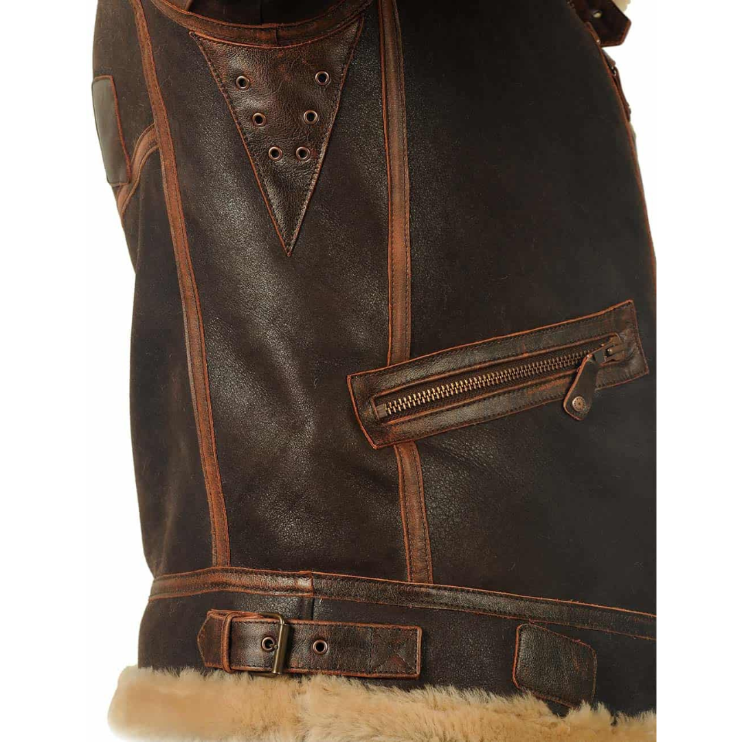 Warme Pilotenjacke