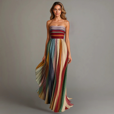 Langes Freizeitkleid
