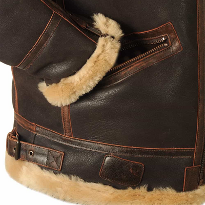Warme Pilotenjacke