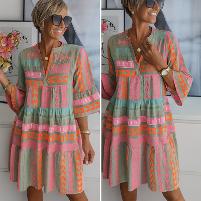 Besticktes Sommerkleid Mini