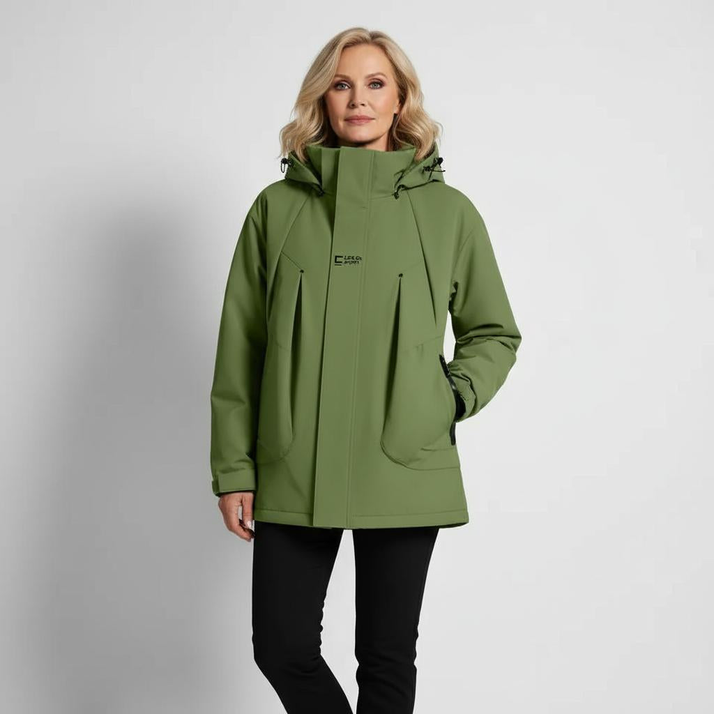 WASSER- UND WINDBEDINGTE JACKE