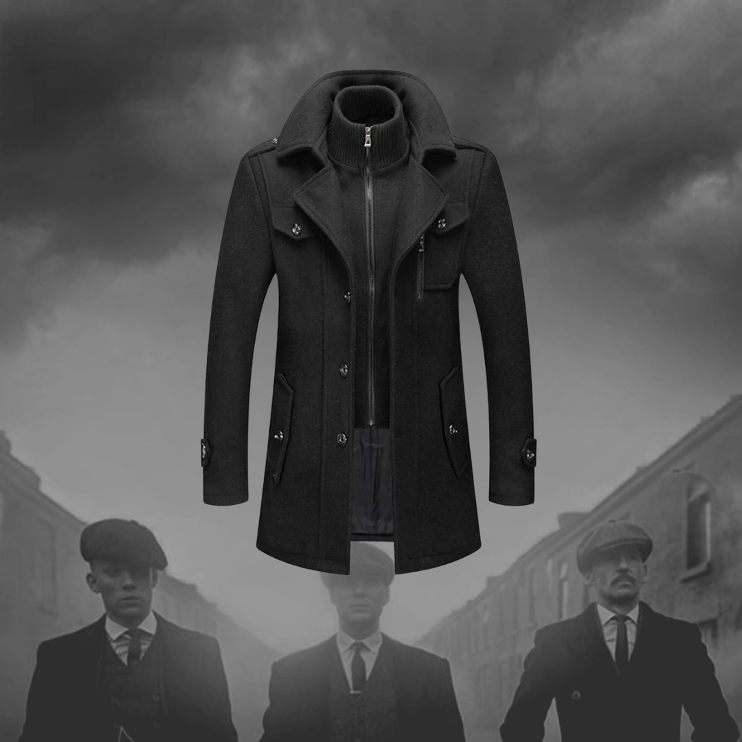 elegant wintermantel für männer (Peaky Blinders Edition)