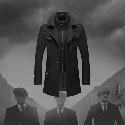 elegant wintermantel für männer (Peaky Blinders Edition)