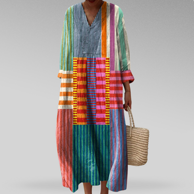 Geometrisches Kleid