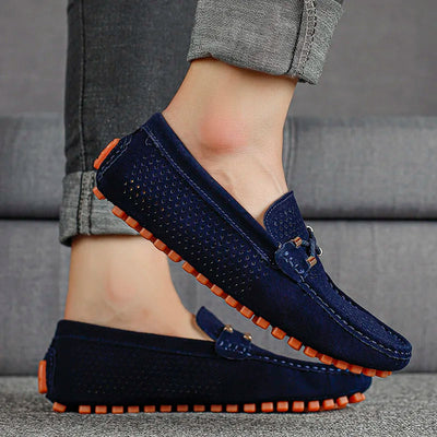Schuhe aus atmungsaktivem Leder