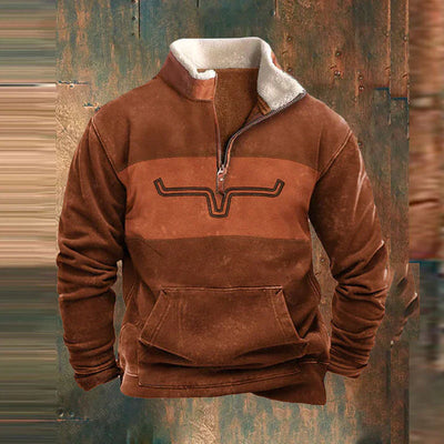 Sweatshirt mit Reißverschluss