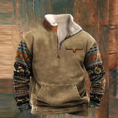 Sweatshirt mit Reißverschluss