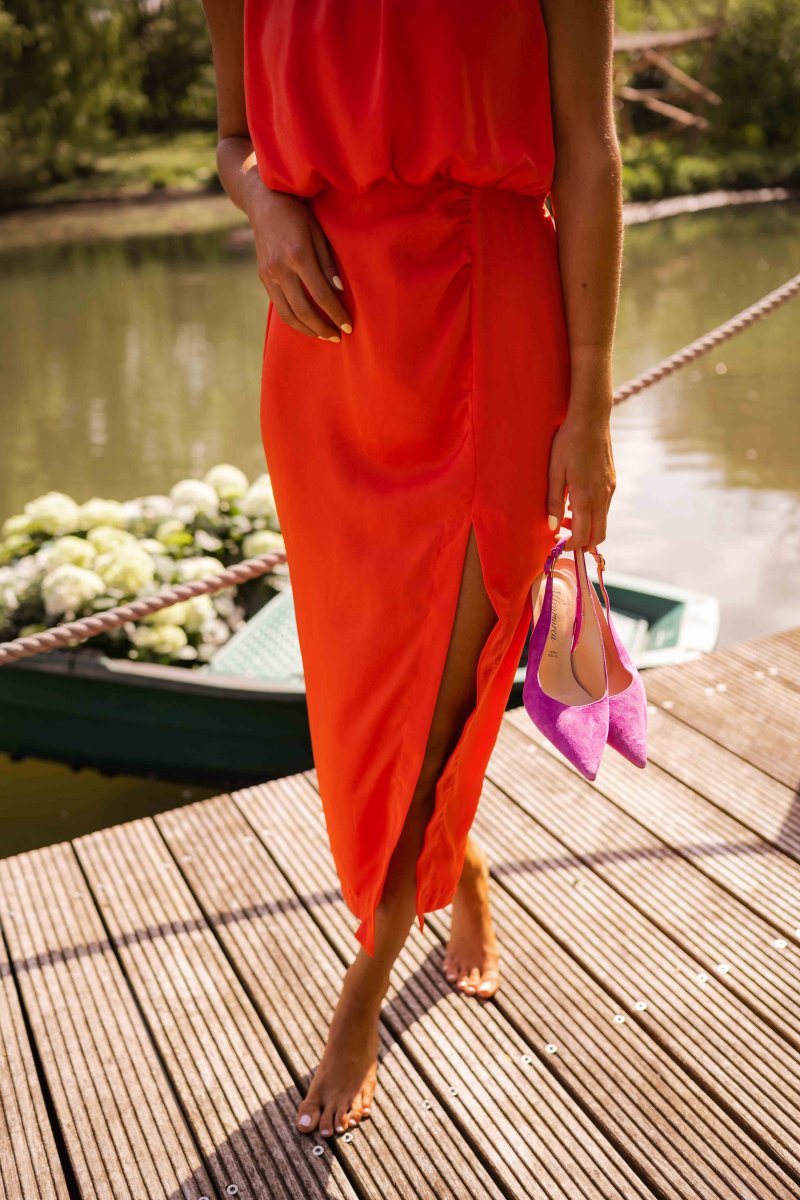 Sommerliches Midikleid