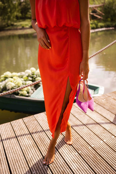 Sommerliches Midikleid